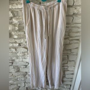 Bella Dahl Cream Casual Pants